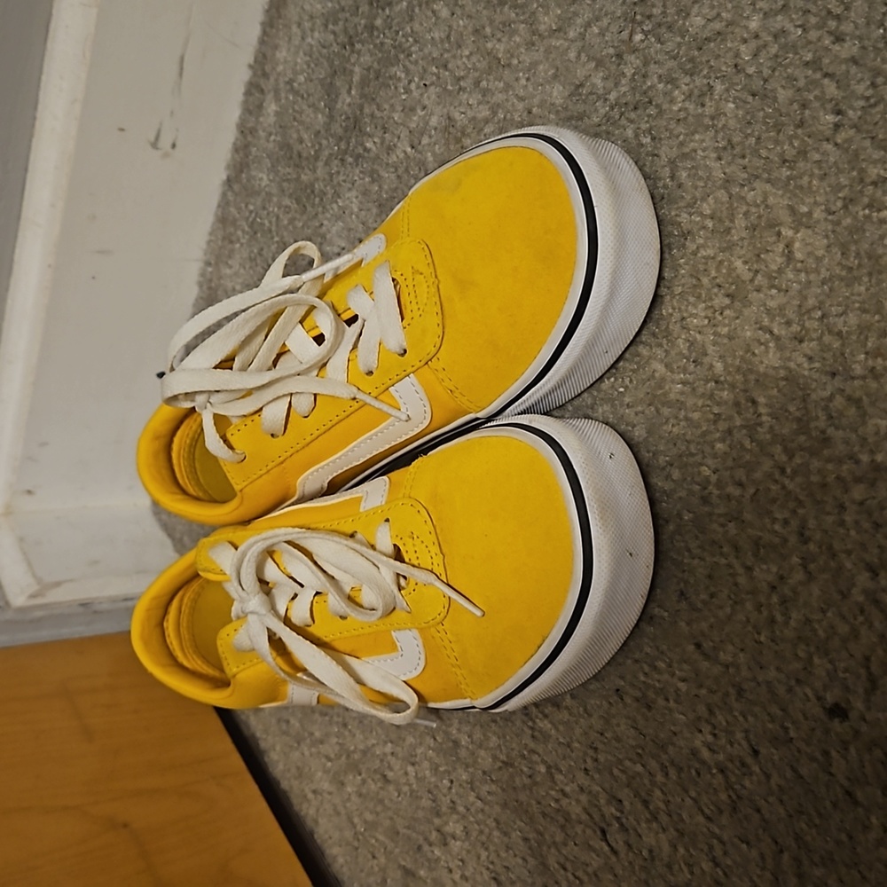 Vibrant Yellow Vans Old Skool